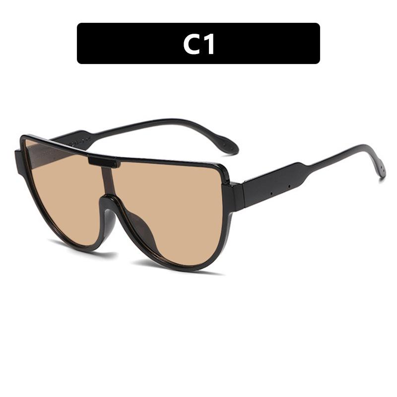 Women's Fashionable Aviator Visor Sunglasses - Trend Influencer Style