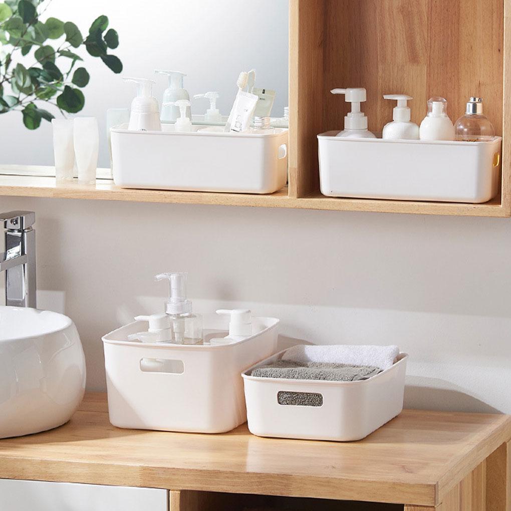 Convenient Plastic Storage Box For Kitchen Sundries Easy To Clean And Store