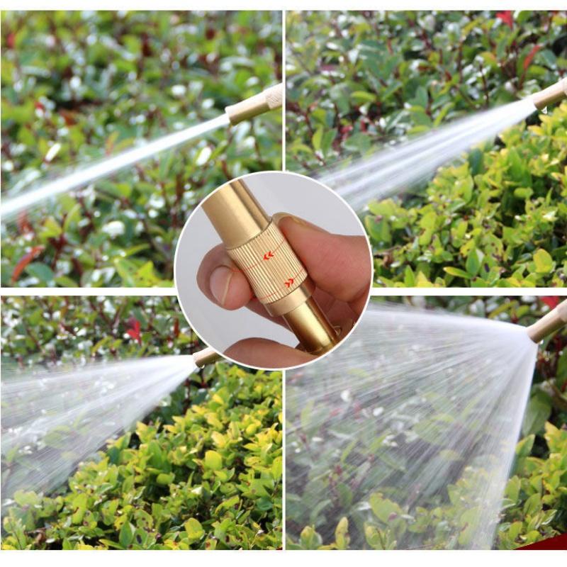 Sprühdüse Wasserpistole Hochdruck Direktsprühdüse Regner Schnellkupplung Schlauch Einstellbarer Hochdruckreiniger Gartenregner