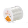 DIY Crystal Beading Line: Transparent Elastic Jewelry Cord for Bracelets & Beads
