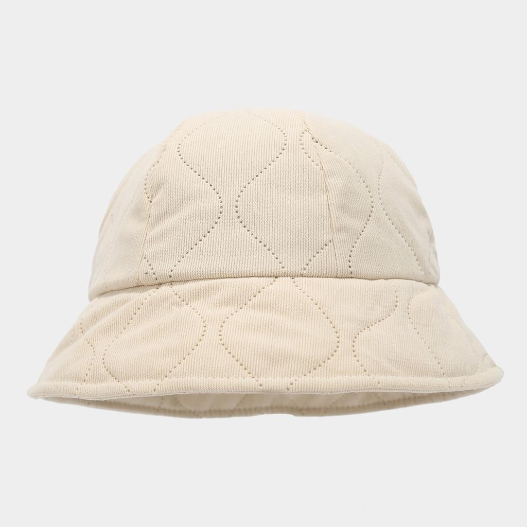 Soft Girl Solid Color Corduroy Fishtail Cap With Sun Protection For Spring And Autumn