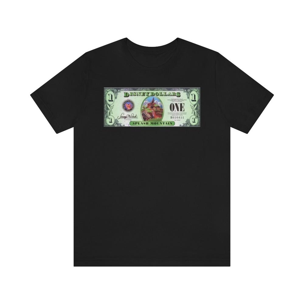 Tee DISNEY DOLLARS SLPASH MOUNTAIN Unisex T-Shirt XXXXL