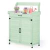 Planting Table - Divit PG03 - Galvanized Worktop - Magnetic Storage - Weather-resistant