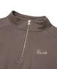 Seuweideu Half Zip Up [Mocha Brown]