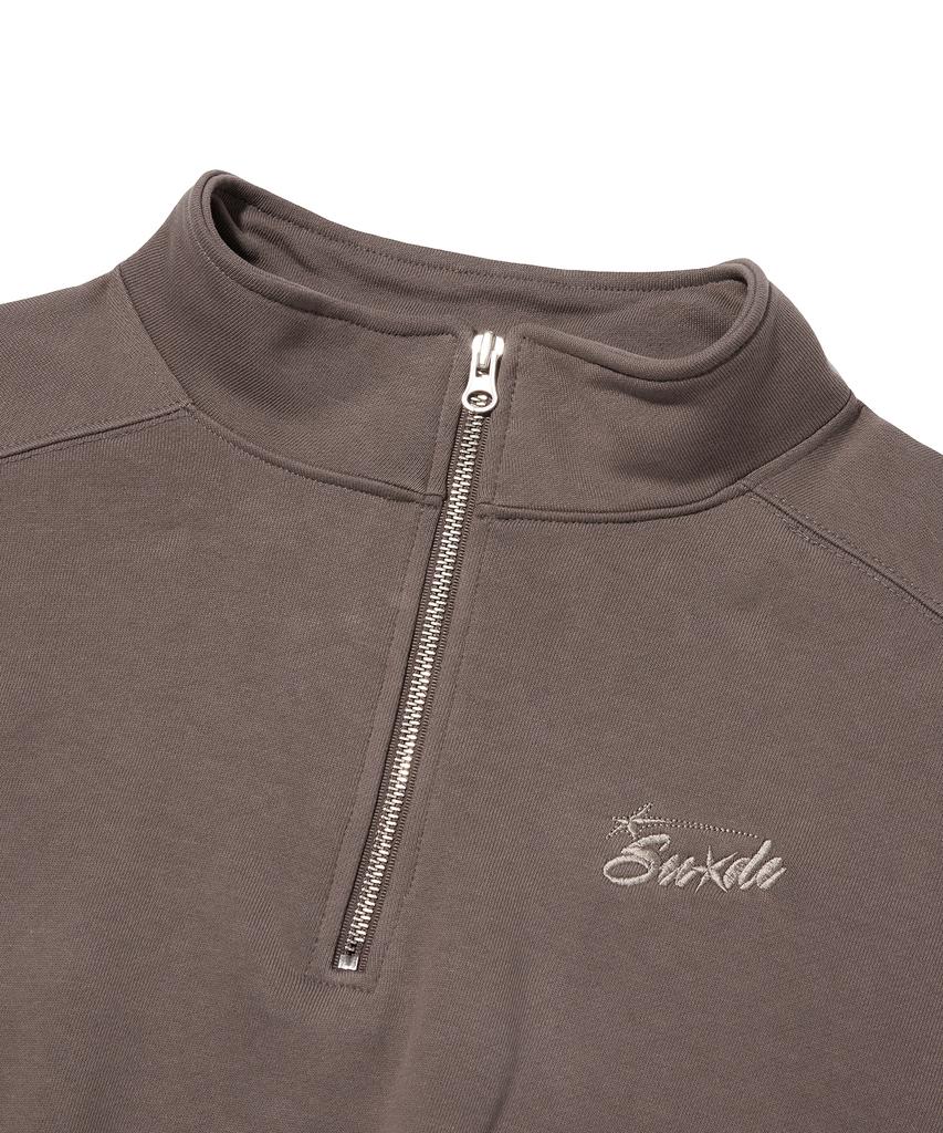 Seuweideu Half Zip Up [Mocha Brown]