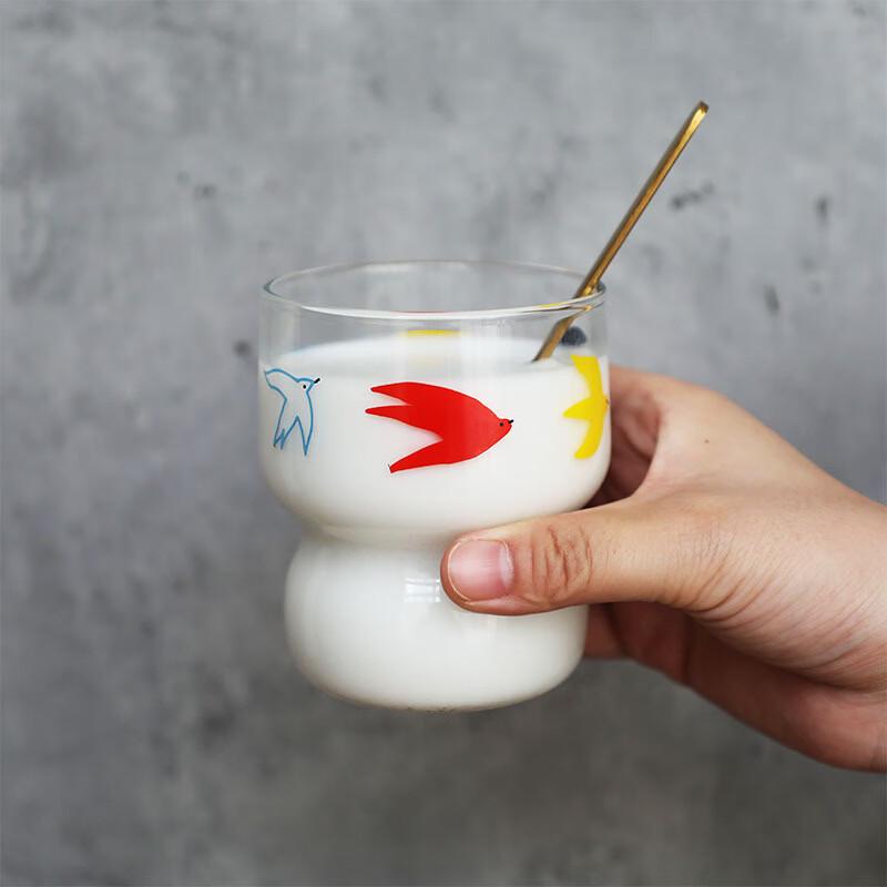 

OLOEY Flying Bird Heat-Resistant Glass Mug