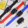 Tendencia de Moda Creativa Binaria Reloj Estudiante Personalidad Casual Reloj Electrónico LED Reloj Cangrejo