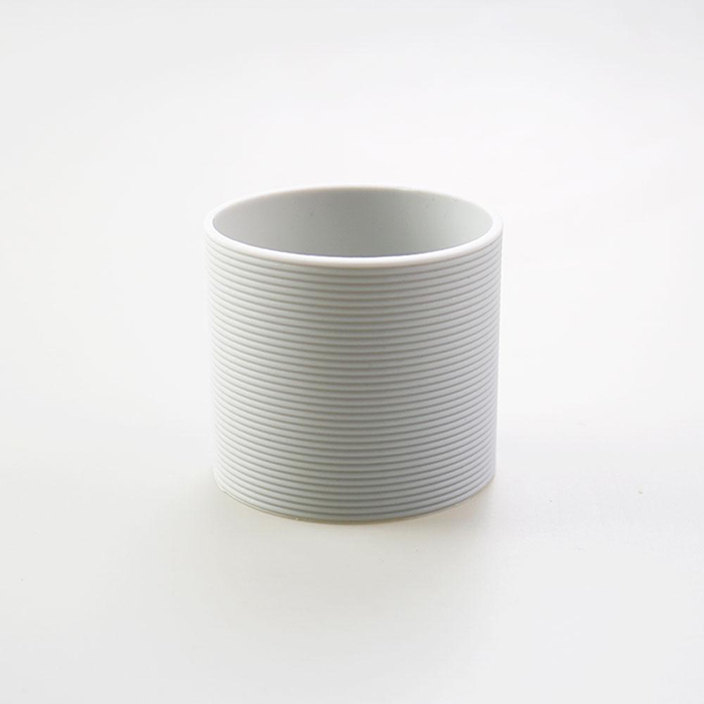 SW 16 Colors 7.0CM Silicone Cup Cover Stripes Non-slip Heat  For Glass Cup Sleeve 70MM Insulated Water Bottle Cup Sleeve