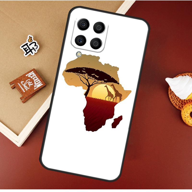 

Africa Map Geography Case For Samsung Galaxy M16 M36 M56 M06 M52 M32 M12 M54 M34 M14 M35 M55 M15 M11 M31 M13 M53 Samsung M23