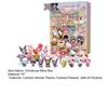 Weihnachts-Countdown-Kalender, Blindbox mit 24 Taschen, Zahlen 1 bis 24, Cartoon-Tierfigur, Geschenkbox, 24 Tage, Weihnachts-Adventskalender