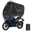 Suzuki Gixxer SF250/GSX250R 300D Thick Motorcycle Cover, All-Weather Motorcycle Cover, Waterproof, UV Protection, Anti-Theft,