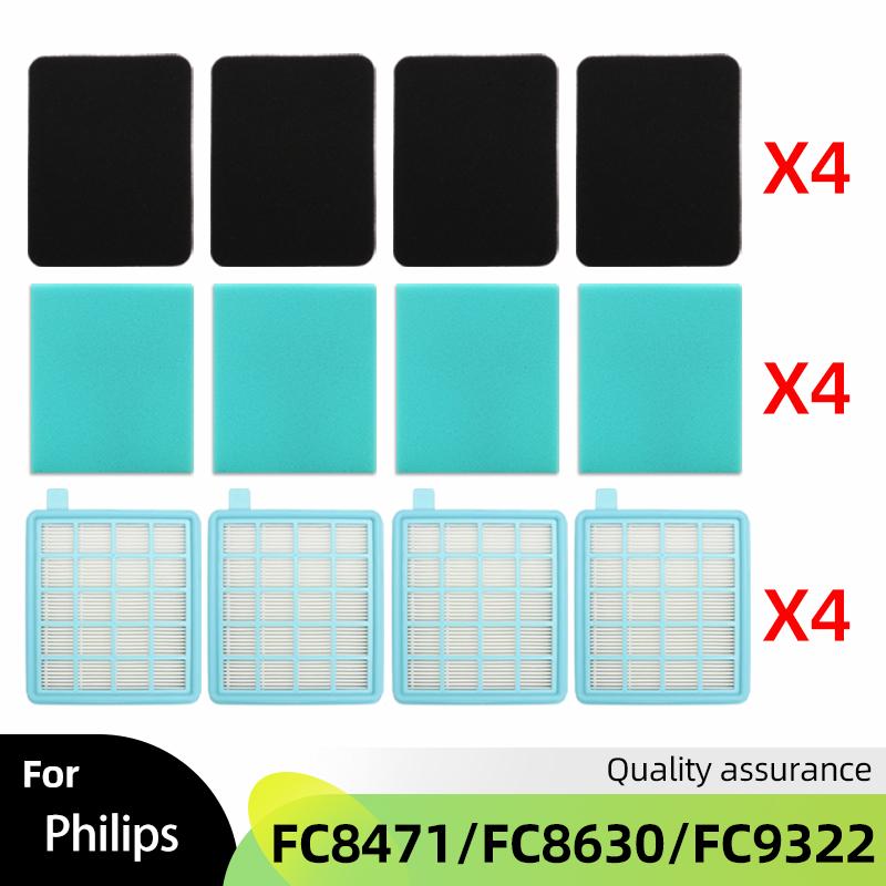 Washable Hepa Filter Replacement for Philips FC8471 FC8630 FC9322 Vacuum Cleaner Accessories Filter Hepa