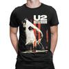 U2 Band T Shirts Men Cotton Casual T-Shirt O Neck Tee Shirt Short Sleeve Clothing 4XL 5XL 6XL
