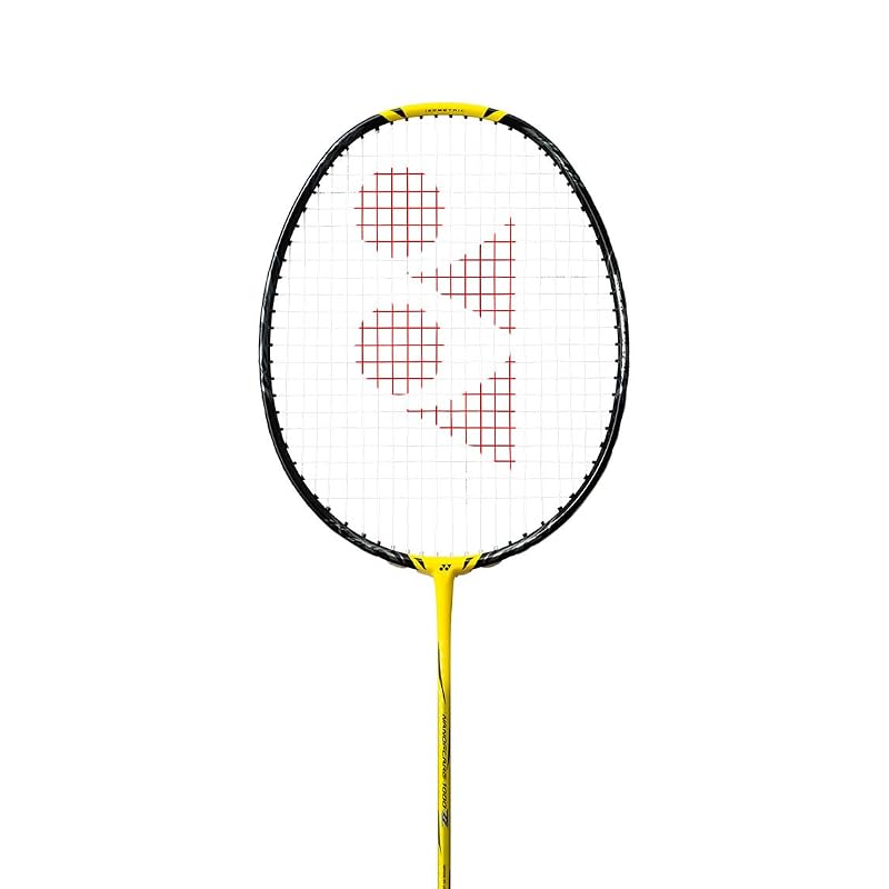 YONEX Badminton Racket Nanoflare 1000Z with dedicated case, Made in Japan, Lightning Yellow (824), 4U5 NF1000Z