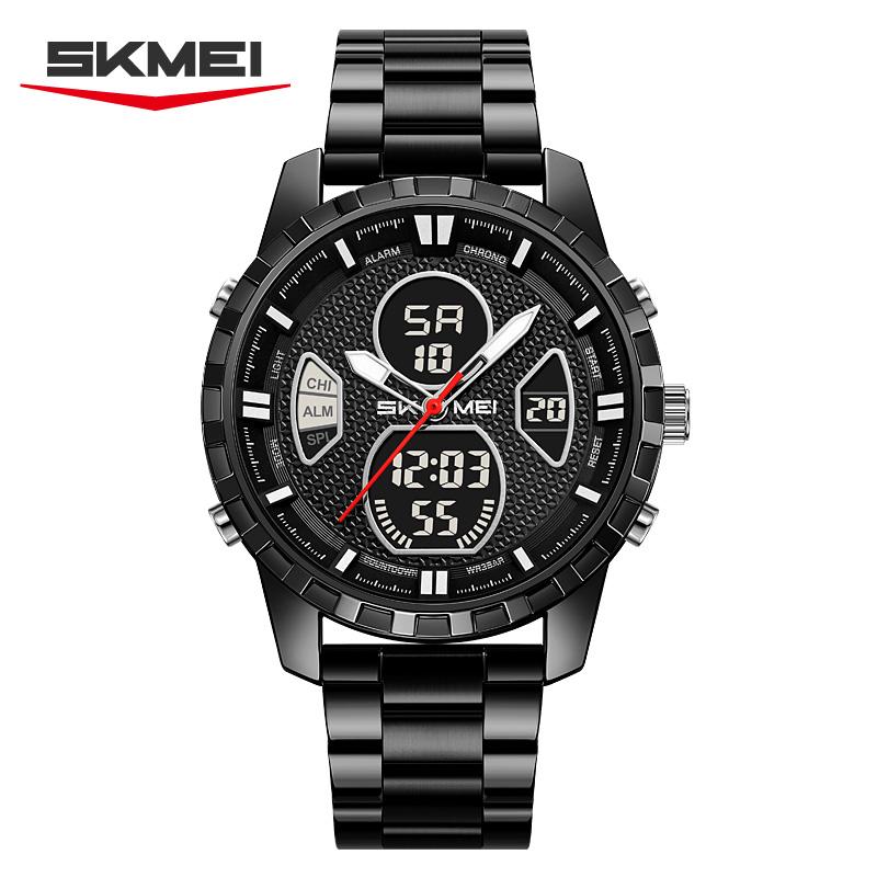 SKMEI 2516 Fashion Dual Display Sport Men's Watch Multifunction Waterproof Casual Outdoor Male Clock Gift