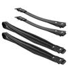 2-teiliges Akkordeongurt-Schulter-Set, verstellbares PU-Leder-Zubehör für 16-120 Bässe