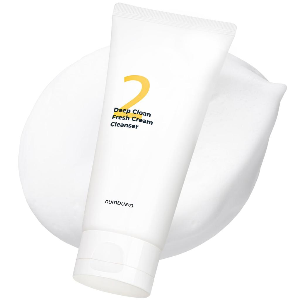 Numbuzin Double Cleansing Whipped Foam Face Wash 120ml Pore Moisturizing Rich Face Korean Korean Skincare #2 Cleansing, Ingredients, Foam,