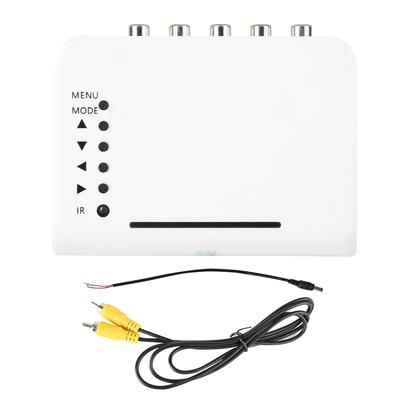 Kit Système Processeur Caméra Commutateur Quad Splitter Vidéo CCTV 4 Canaux
