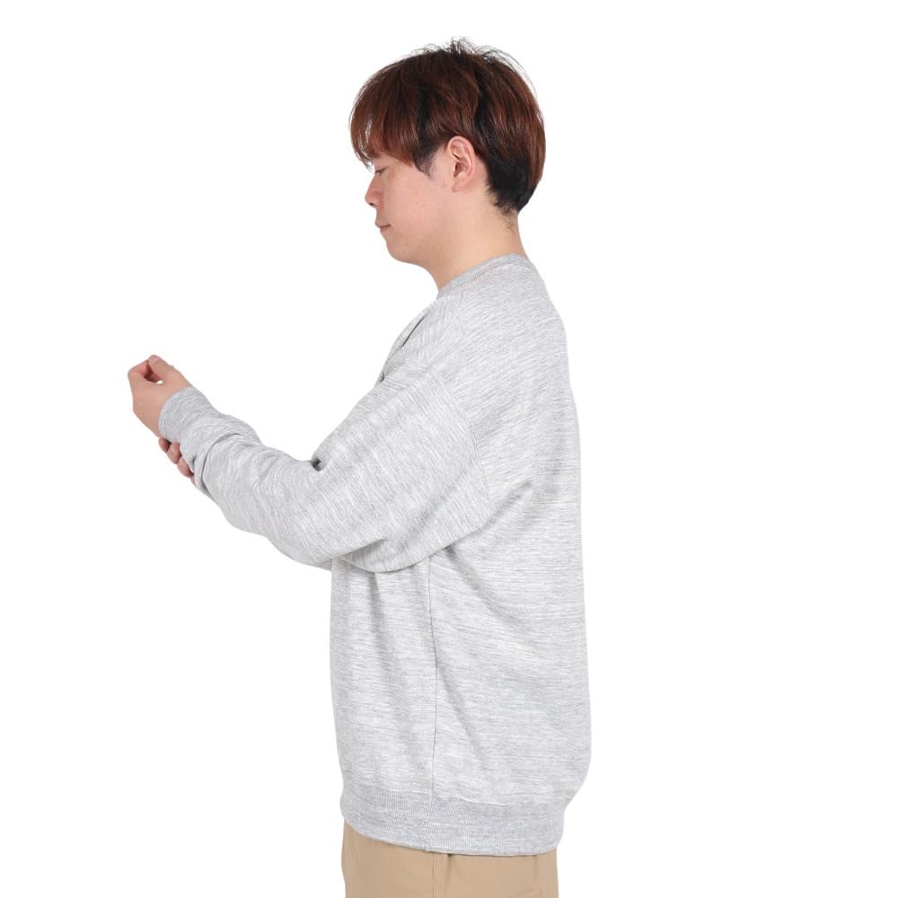 The North Face NEVER STOP ING Mixed Size M Crew, Gray,