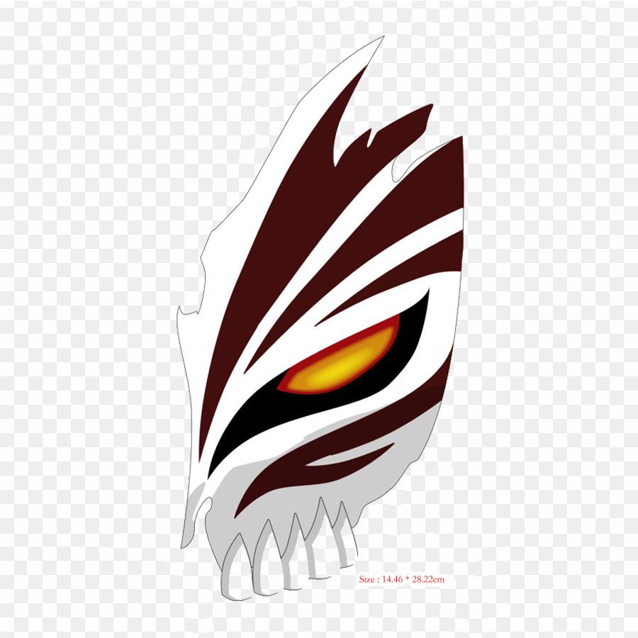 Hollow Bleach Ichigo Kurosaki Zangetsu Anime Lron On Patches For Clothes Bag Tshirt Heat Transfer Stickers Stripes Appliques