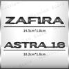 3D Metal Car Decor Rear Trunk Fender Side Emblem Sticker For Opel Zafira ASTRA 1.6 Logo Astra Antara H G Corsa Accessories