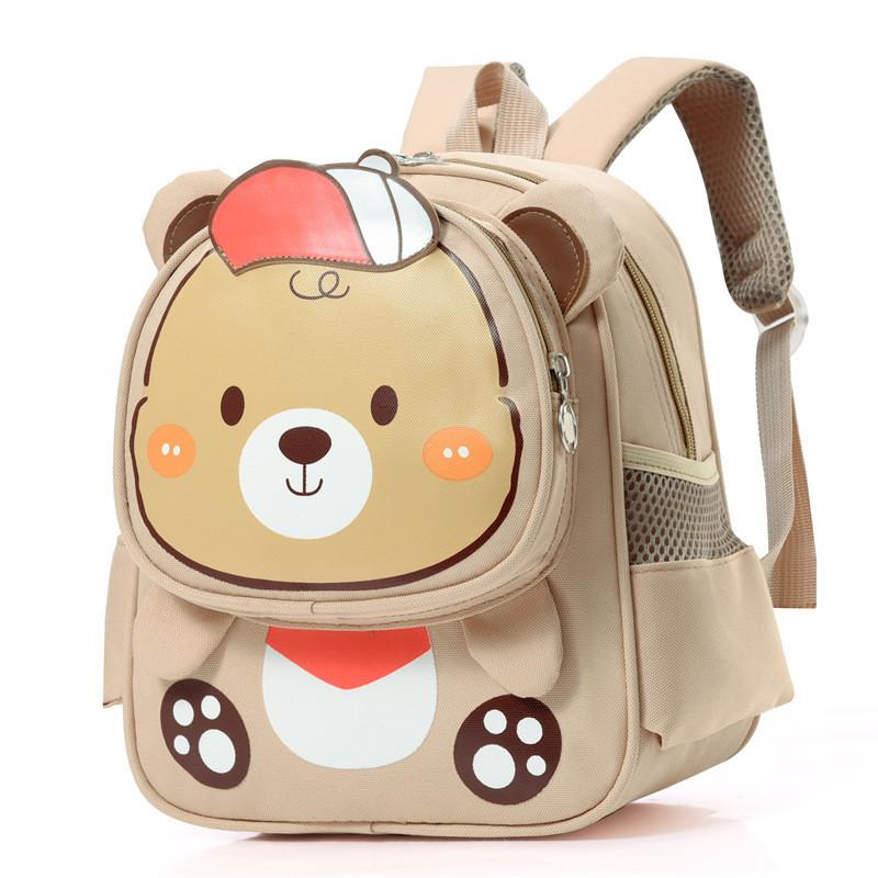 Adorable Duck Toddler Backpack For Boys And Girls Ages 3-6 Cartoon Animal Print Relaxing Bear