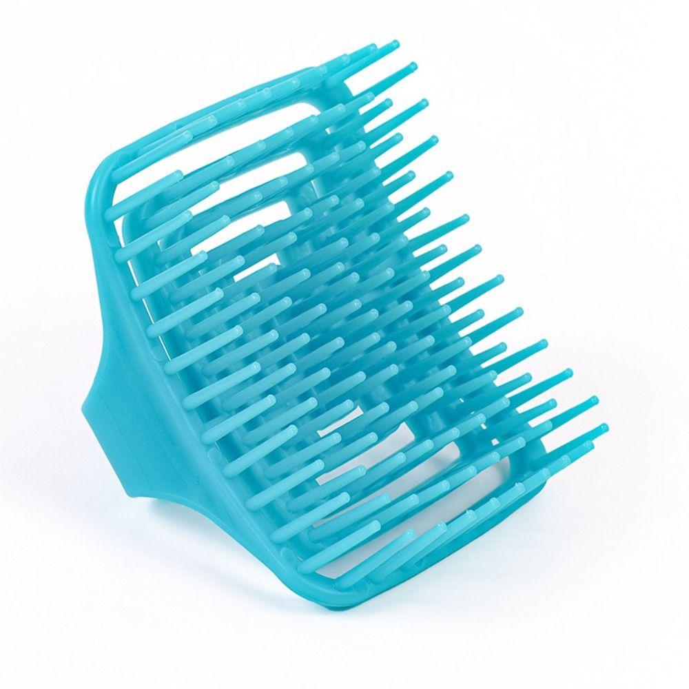 TPE Scalp Massage Shampoo Brush Hollow Structure Hair Care Massager Home Bathroom