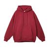 Unisex Pullover Women Men Couple Hoodie Autumn Winter Cotton Sweatshirt Solid Color Drawstring Pocket Loose Streetwear Casual Warm Pullover Top