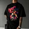 One Piece Anime T Shirt Unisex Unisex Cotton Short Sleeve Tee Tops 2026 Summer Luffy Zoro Sanji Graphic Print Streetwear Casual Y2k