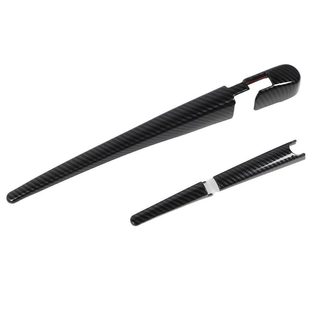 Heckscheibenwischer Abdeckung Zierleiste Karosseriekits Kohlefaser-Muster Ersatz für Subaru
