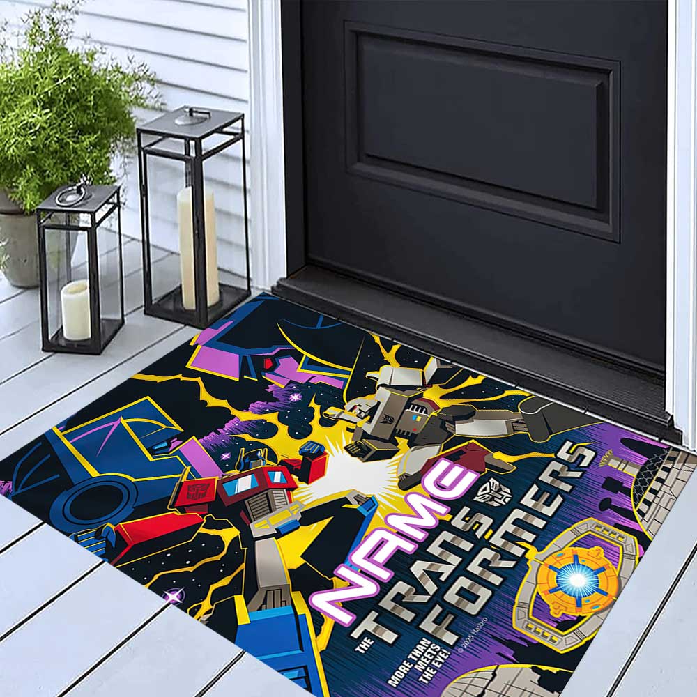 Transformers Fans (26) Customize your name rug, office chair cushion, home bedroom living room gift.