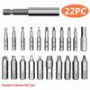 22-Piece High-Speed Steel Wire & Screw Extractor Set