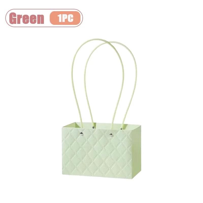 1-10PCS Reusable Waterproof Flower Gift Tote Bag Portable Floral Packaging Bag for Wedding Birthday Party Bouquet ArrangementUse