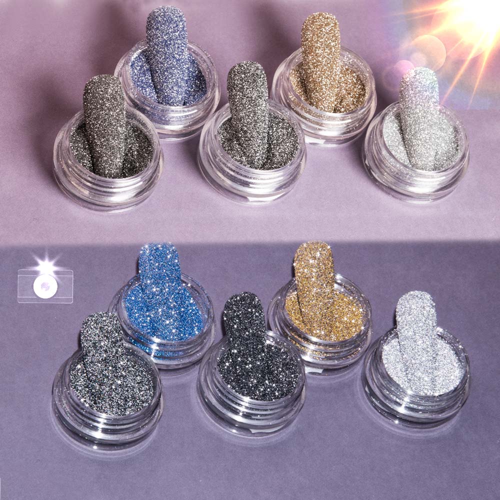 Poudre pour Ongles Effet Réfléchissant Allepaznokcie 1 G N° 4