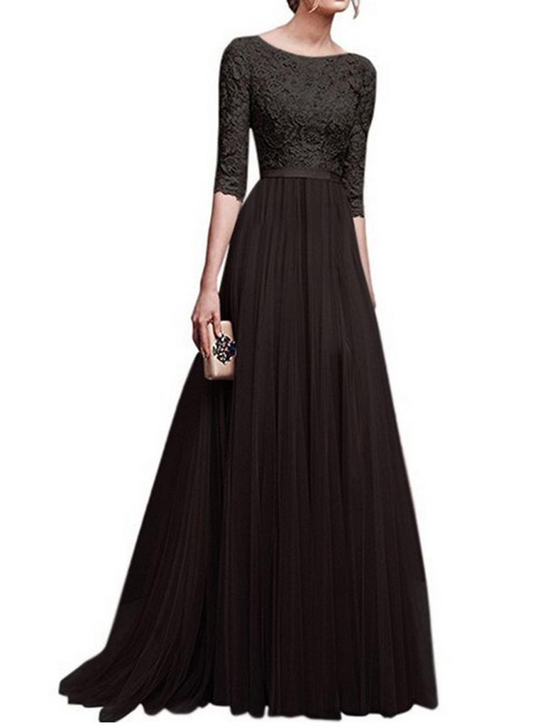 Fall/Winter  New Evening Gowns  Wish Bestseller Chiffon Long Dress