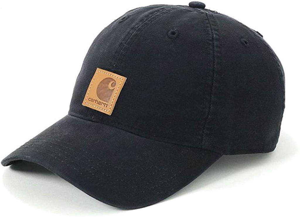 Carhartt Odessa Cap 100289 Free (DEEP BLACK, Size)