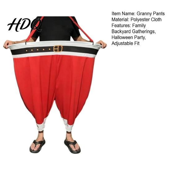 Versatile Body Shape Trousers Halloween Granny Pants Yard Game Oversized Outdoor Gaming Giant Stretchy Pants Group Team Building Outfits Fun Tossing