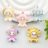 Sitting Clown Resin Ornaments: DIY Hair Clips & Phone Case Pendants