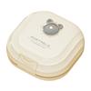 Portable Double-layer Pill Box Medicine Organizer Large Capacity Multiple Compartments Compact Pill Organizer Case