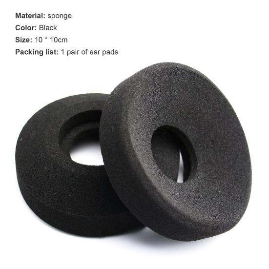 1 Pair Headphone Cushions Noise-insulation Replaceable Elastic Sponge Gaming Headset Pads for GRADO PS1000 GS1000I RS1I RS2I