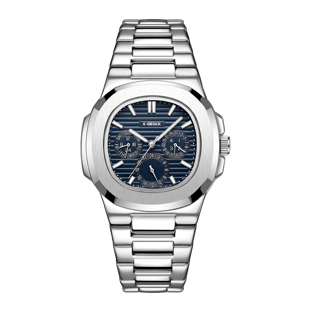 Men'S Watch Men'S High-End Calendar Luminous High-Value Quartz Watch