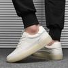 New Light Luxury Soft-soled Casual Shoes Thick-soled Cushioning Leather Sports Shoes