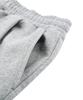 DOLPHIN WAVE APPAREL Dolphin Silicone Arch Logo Single-Pleat Shorts Melange Grey