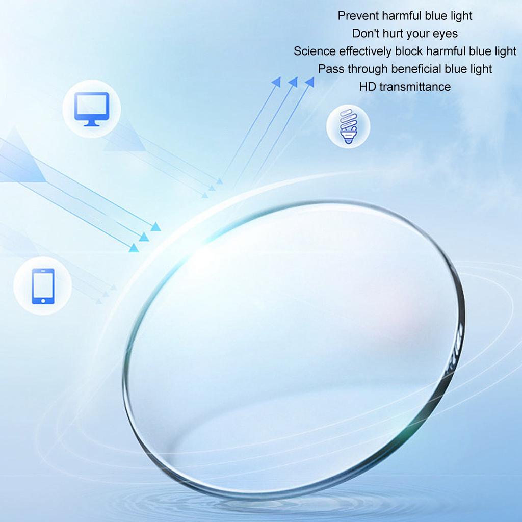 Presbyopic Glasses High Definition Lens Reading Glasses Blue Light Blocking Men Frameless High Definition Lens for The Elderly