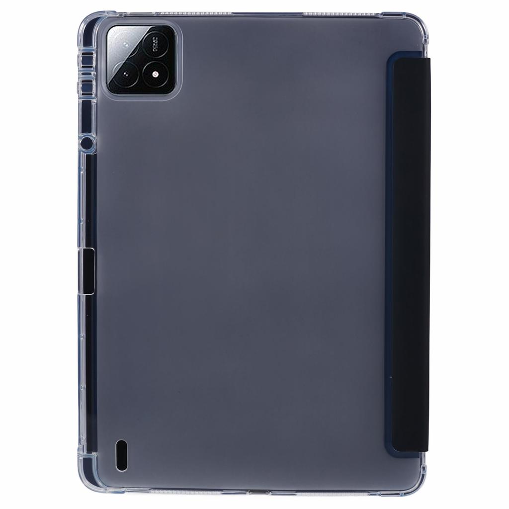 For Xiaomi Pad 6S Pro 12.4 Case Tri-fold Stand Leather Tablet Cover with Pen Slot