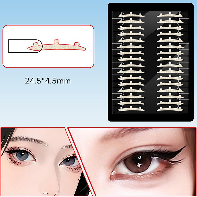 Invisible Double Eyelid Tape Roll Lace Mesh Eye Stickers for Permanent Eyelid Creating Daily Beauty Tool for Women Girls Use