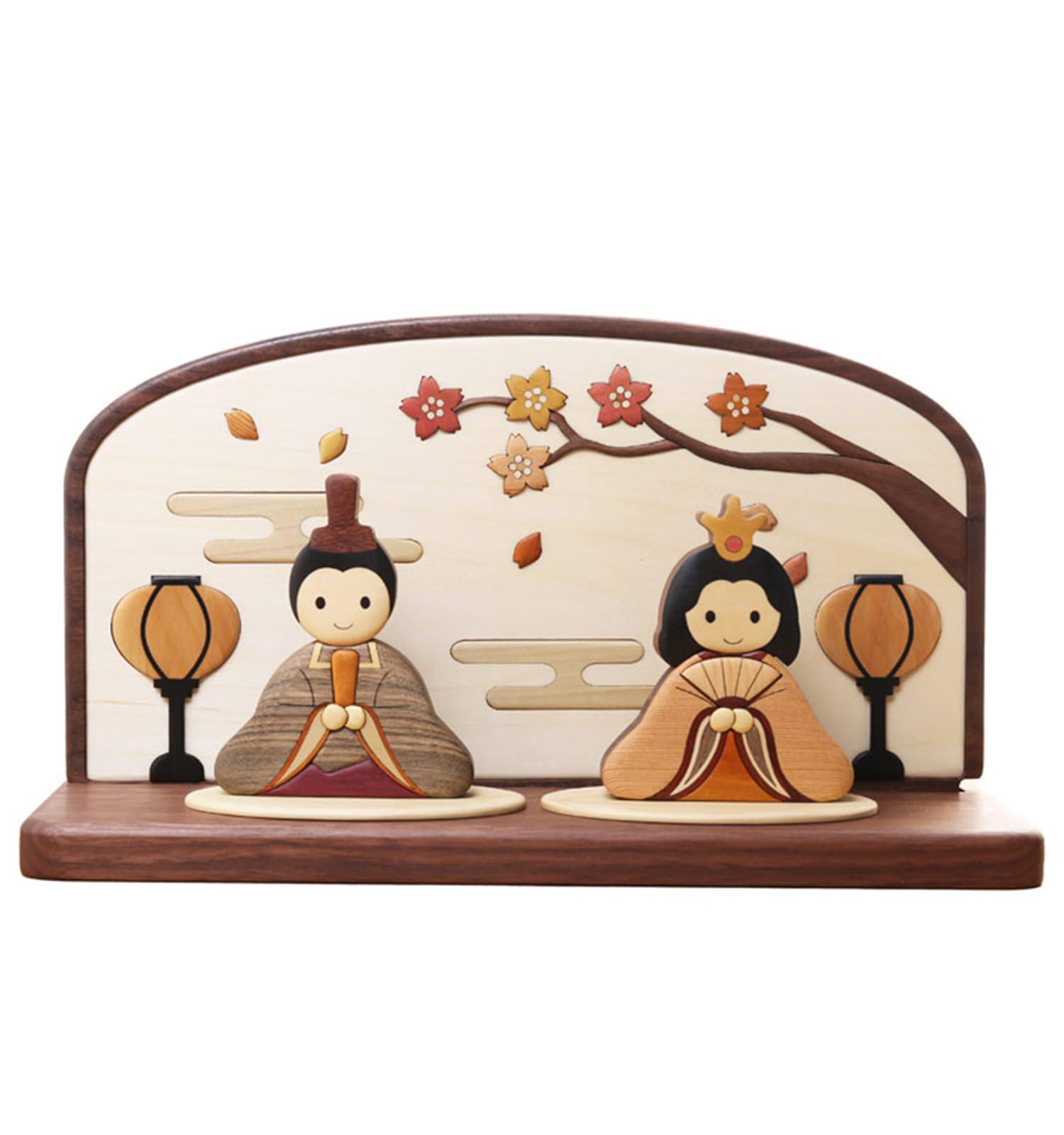 

Компактная деревянная Сделано в Японии x 20 [Sankyo Shokai] Кукла, (с основанием, 36,5 (см))