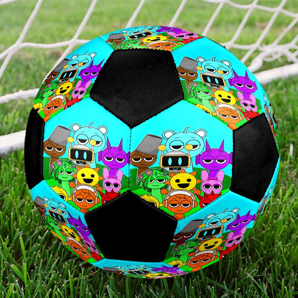 Sprunki Theme Size 5 Soccer Ball, Suitable for Both Indoor and Outdoor Matches, a Gift Suitable for Everyone.