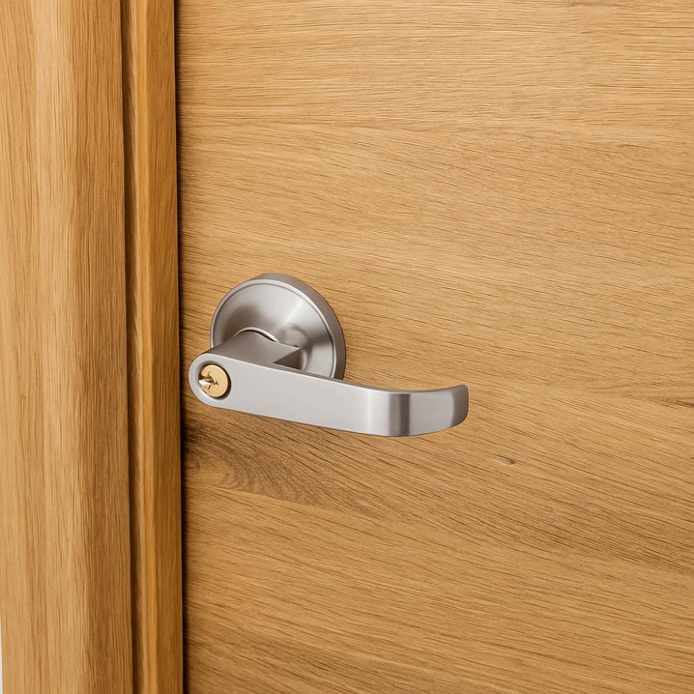 Aluminum Zinc Zinc Alloy Door Handle Lock High-Grade Spherical Door Lock  for Home