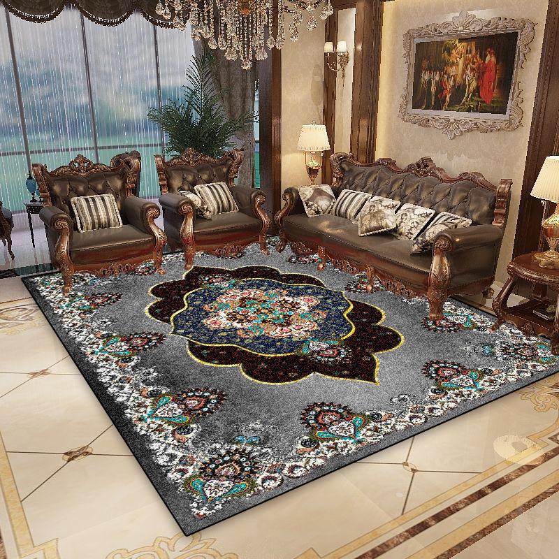 

Ковер в китайском стиле, традиционный, для гостиной, украшение дома, с принтом, для дивана, ковры большой площади, для лаунжа, кофейных столиков, противоскользящий коврик для пола 60*90cm